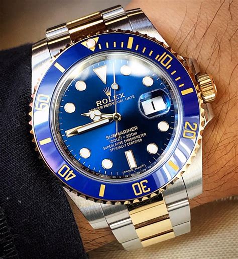 rolex blue submariner review